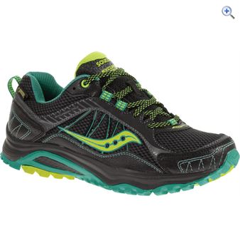 Saucony Excursion TR9 GTX Women's Trail Running Shoe - Size: 4 - Colour: BLACK-TEAL Saucony Excursion TR9 GTX Women's Trail Running Shoe - Size: 4 - Colour: BLACK-TEAL